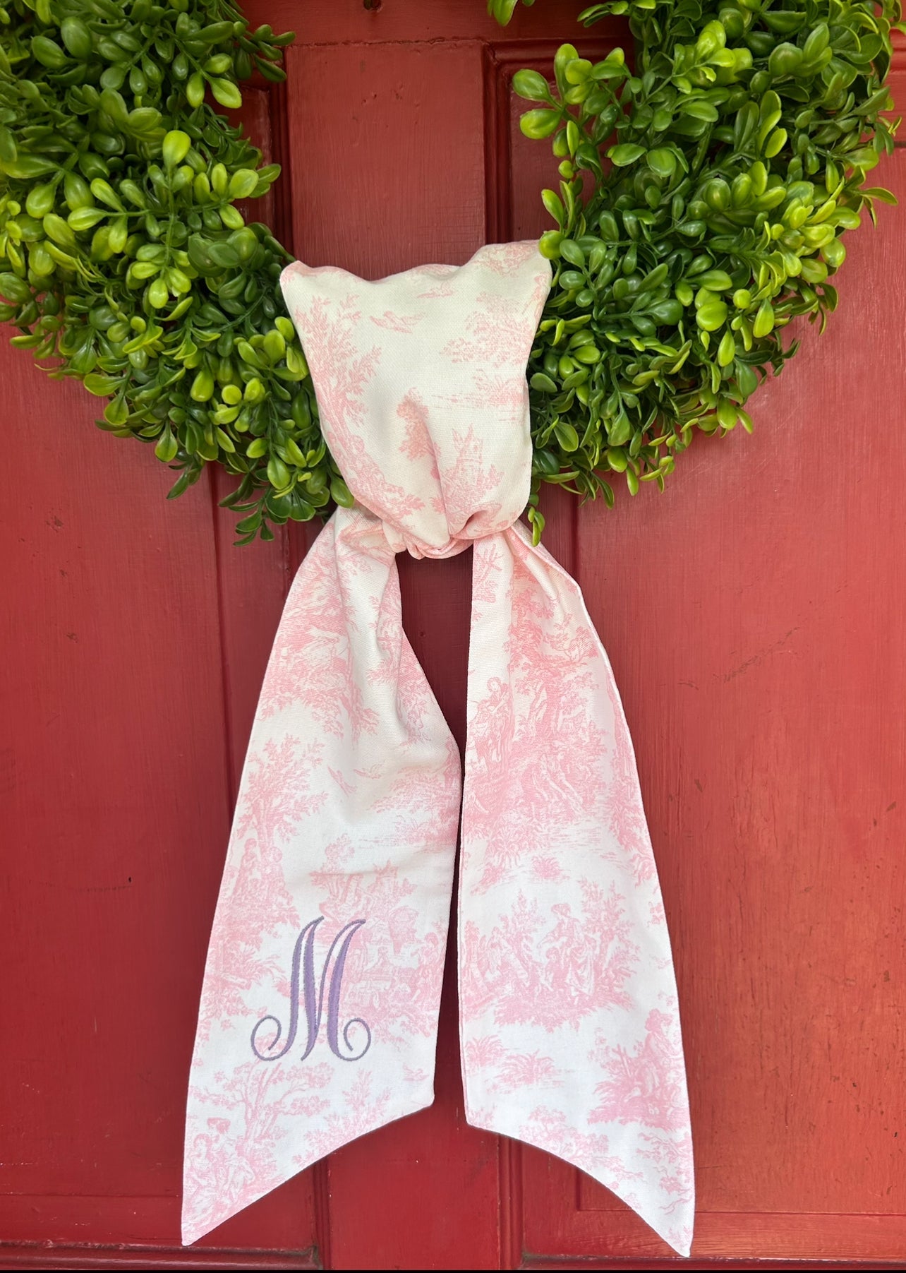 Wreath Sashes