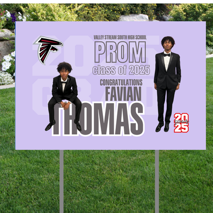 Custom Graduate Yard Sign
