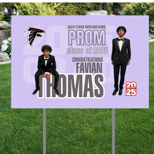 Custom Graduate Yard Sign